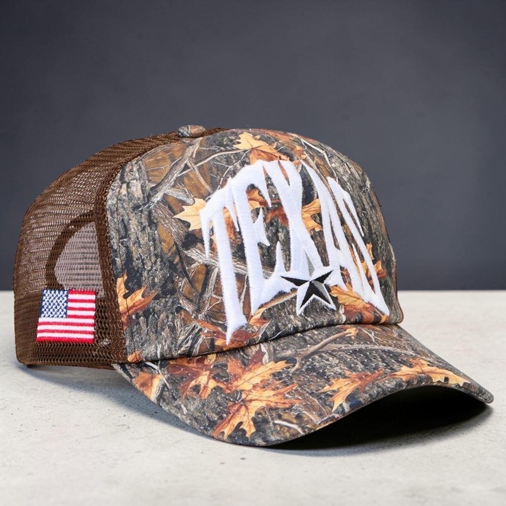Formula 1 F1 Texas United States Grand Prix Trucker Hat Camo Racing Snapback NEW